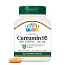 המאה ה-21 Curcumin 95 צמחי מרפא, 45 הרוזן (22757)