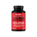 שרירנים Liver Detox & Defend, ניקוי, תיקון פורמולה - Herbal Liver Support Supplement, NAC, Silymarin Milk Thistle, 60 משרתים