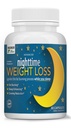 תמיכה מקסימלית במשקל בשעות הלילה - Gentle Fat Burning & Sleep Aid - המנגו האפריקאי, Resveratrol & Green Tea - Non-GMO, טבעוני, 60 קפסולות
