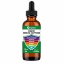 Znc Quercetin ויטמין C D3 Liquid Immune Support with Organic Echinacea Elderberry, Immune Defense Drops תוסף למבוגרים- טבעוני, non-GMO, Gluten Free - 1 Fl Oz