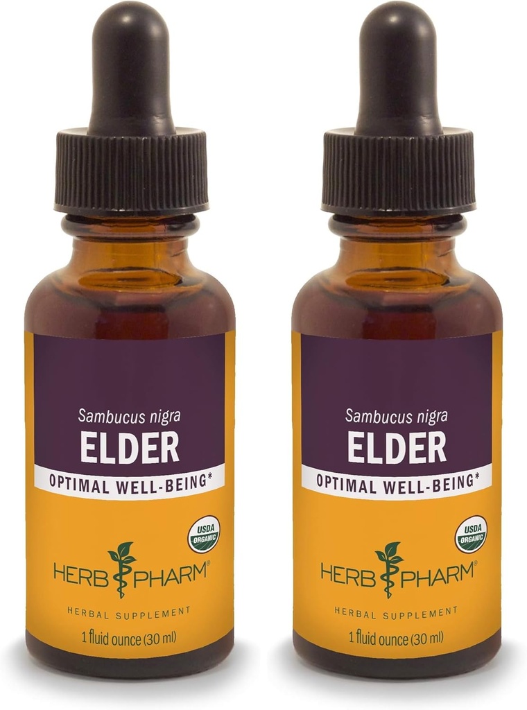 Herb Pharm מוסמך אורגני לחלץ - 1 Ounce (Pack של 2)