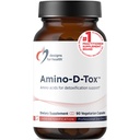 עיצובים עבור בריאות Amino-D-Tox - Amino Acid Detox + Liver ניקויse תמיכה - תוספת תערובת עם Glycine, Calcium D Glucarate, NAC + יותר - non-GMO (90 קפסולות)