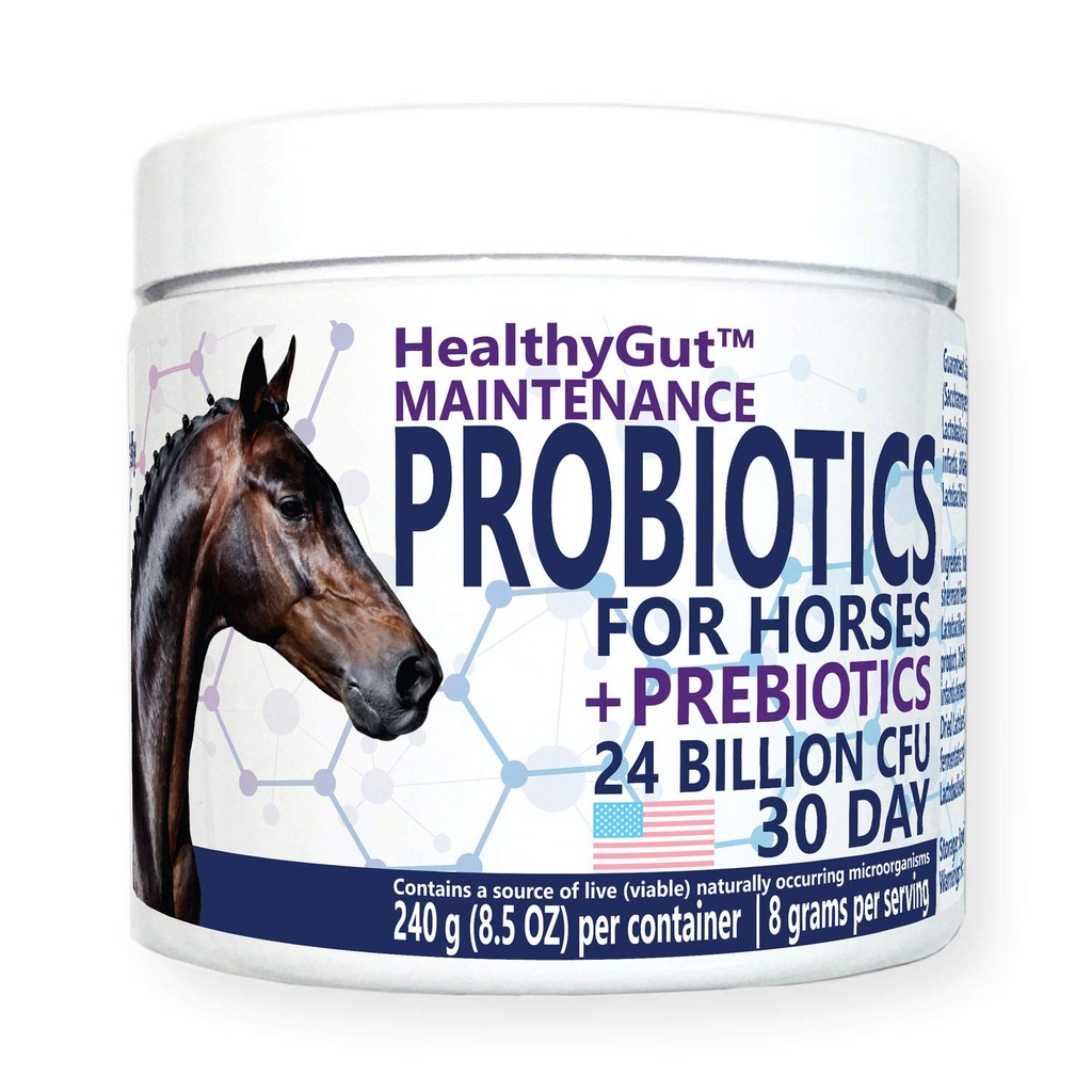 Probiotics for Horses Dietary Supplement, All-Natural Digestive System Maintenance Formula (30 ימים)