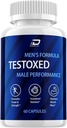 תוספי קפסולות Testoxed, Testoxed Advanced Men Wellness Support, הרשמי Testoxed מקסימום Power Energy Performance, Testoxed Premium Dietary Formula Reviews (1 Pack - 60 קפסולות)