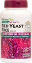 NaturesPlus Herbal Actives Red Yeast Rice Extended לשחרר 600 מ"ג - 60 טבליות, Pack של 3 - תומך כללי טוב-להיות - Vegetarian, Gluten Free - 180 שרתי Total