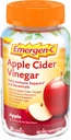 Emergen-C Apple Cider Vinegar ויטמין C Gummies, תוספת תזונתית לתמיכה ב-Immune, Apple - 36 Count