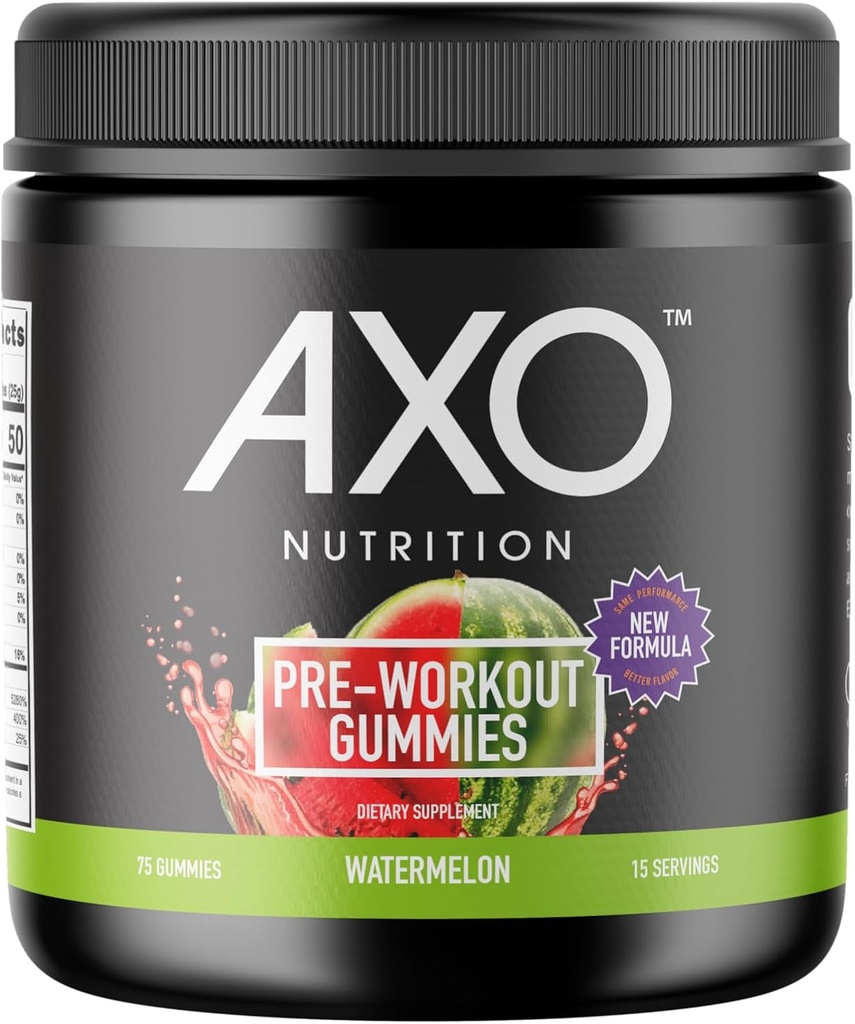 חניכיים אנרגיה טרום-עבודה, Watermelon Flavor, 75 חניכיים, 1 Count Caffeine, Alpha GPC, B12, Chromium Picolinate, L-theanine, טבעוני, non-GMO, Nut-Free, Gluten-Free-Free Gluten-Free, B12, Chromium Picolinate, L-Theanine, טבעוני, non-GMO, Nut-GMO, Nut-Free, Nut-Free