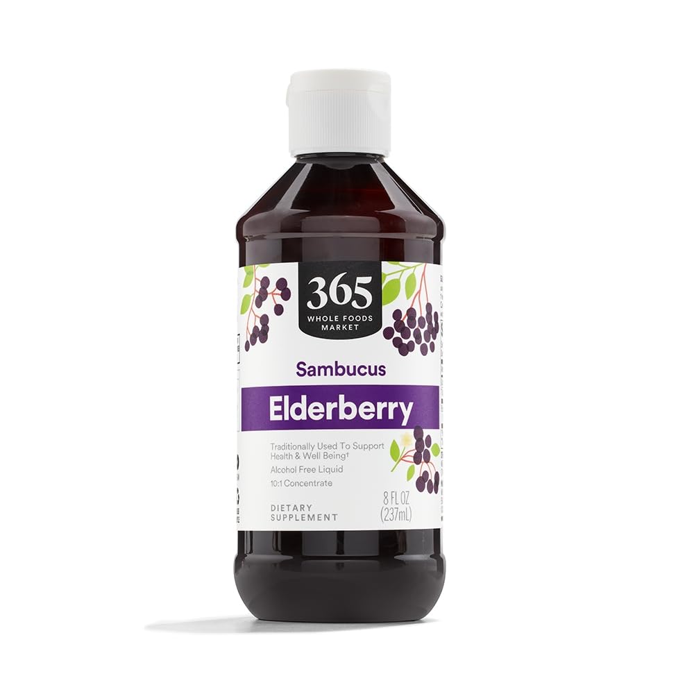 365 על ידי Whole Foods Market, Elderberry Syrup, 8 Fl Oz