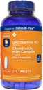 Mark's Mark Triple Strength Glucosamine 1500mg & Chondroitin MSM 1288mg Tablet (1 בקבוק (220 טבליות)