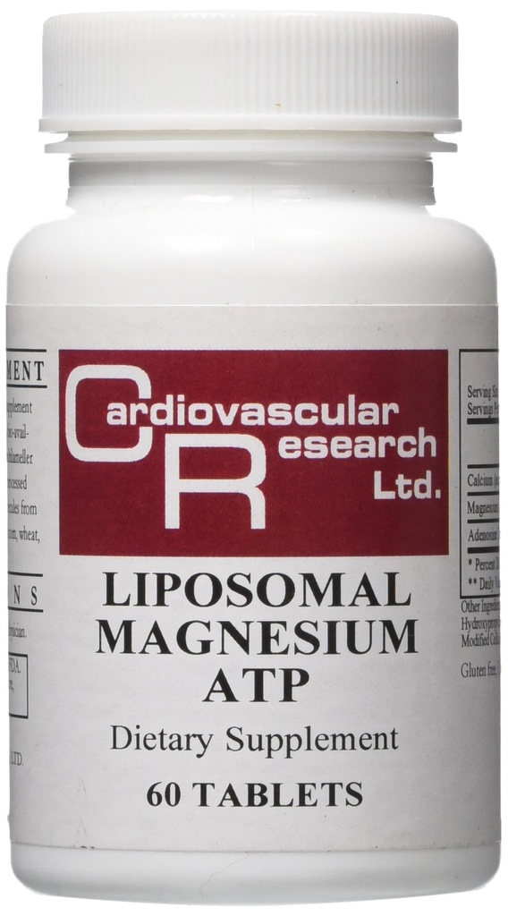 Cardiovascular Research Magnesium ATP טבליות, 60 Count
