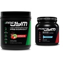 JYM תוסף Science Pre JYM 30 משרתים - Strawberry Ky & Post-Workout עם BCAA, Glutamine, Creatine HCL, Beta-Alanine ועוד, Blue Arctic Freeze, 30 משרתים, 22 Oz Ozz, 22 Ozztamine, קריטין HCL, קריטין HCL, Beta-Alanine ועוד, Blue Arctic Freeze, 30 משרתים, 22