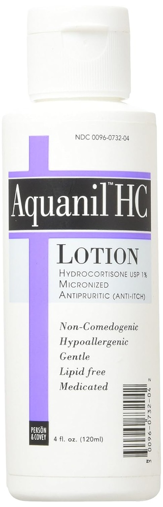 Aquanil Hc Hydrocortisone Lotion, 4 oz על ידי Aquanil
