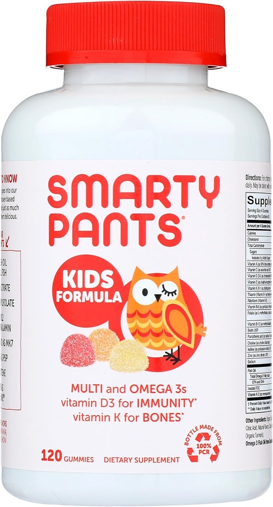 SMARTYPANTS Kids Complete 120 חניכיים, 120 CT