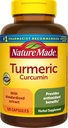 Nature made Turmeric Curcumin 500 מ"ג, תוסף צמחי לתמיכה אנטי-חמצן, 120 קפסולות, 120 יום אספקה