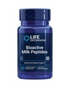Life Extension bioactive Milk Peptides, תמיכה נפשית בריאה, תוספת שינה, הירגעות, פפטידים חלב, Casein decapeptide, הורמון חינם, Gluten-Free, non-GMO, Vegetarian, 30 קפסולות