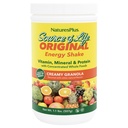 Natures Plus Source of Life Energy Shake, Creamy Granola - 1.1 lbs - מספק חלבון שלם, ויטמינים ומינרלים - non-GMO, Gluten Free, Vegetarian - 13 לשרתים מלאים