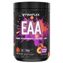 FINAFLEX EAA, Psycho Peach - 14.2 oz - מקדם ביצועים, אנרגיה וחתכים - עם BCAAs, L-Glutamine, L-Arginine, Acetyl-L-Carnitine & Caffeine - 30 משרתים