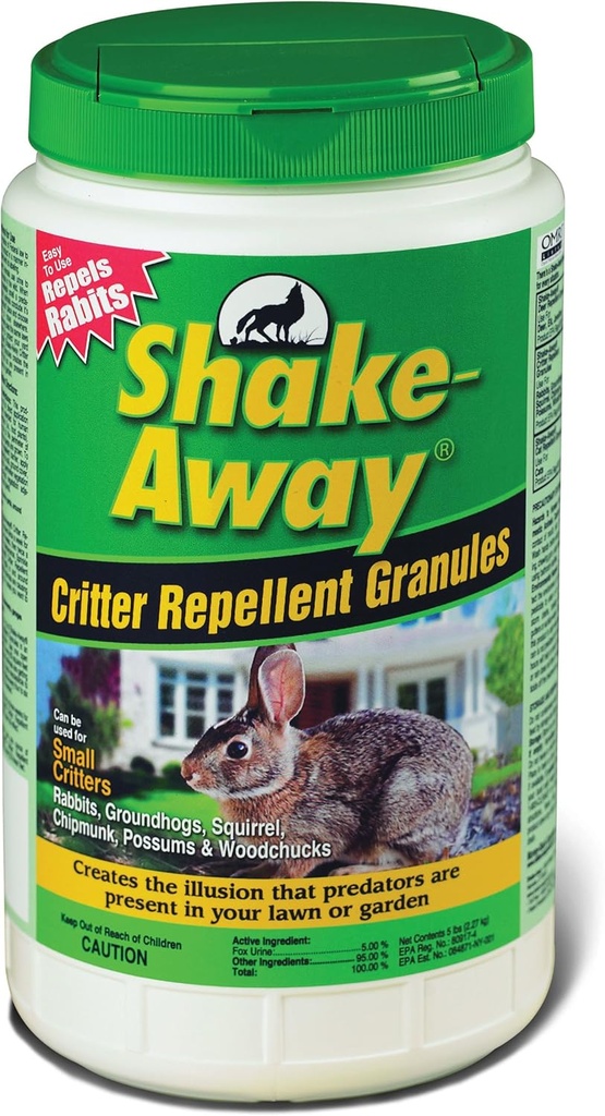 Shake Away 5006258 Fox Urine Granules, 5Pounds