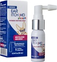 Eosera אוזן Itch MD® לילדים - Soothingאוזן טיפות עבור אוזניים יבש, Itchy אוזנייםs - Natural Moisturizing פורמולה עם ויטמין E - הקלה עבור אלרגיות, אקסמה, Dermatitis - בטוח עבור ימים 2 + ושומע משתמשים