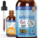 Restavin - Advanced Leg Support - משלוח נוזלי ל- Better Absorption - ויטמין C, ברזל, ולריאן, Turmeric, Magnesium & More!