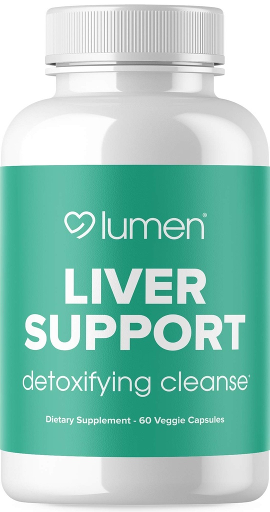 Liver Support - Powerful Detoxifying Cleanse תוסף - מכיל חלב Thistle, Dandelion, Turmeric, ג'ינג'ר, Beet Root, Berberine, & Artichoke - 60 קפסולות ירקות (60 ספירה)