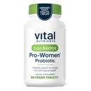 Hyperbiotics Vital Foodsents Pro Women Probiotics for Women | Vaginal Probiotics for PH Balance | אוראלי Probiotic for Vaginal Health and Urinary Tract Health | 6 Targeted Strains | 60 טבליות טבעוניות