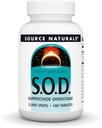 מקור טבעי S-O-D, Superoxide Dismutase - תוספת תזונתית - 180 טבליות