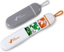 חברת Travel Pill Organer,Mini Pill Case 3 השוואתיות ב- Portable Pill Case, The Waterified Medicine Case Pouch for Men Filling Vietnams Drug Fish Supplements (White/Grey)