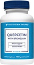 ויטמין Shoppe Quercetin עם Bromelain, Antioxidant כי תומך Immune בריא עבור All Seasons (180 קפסולות)