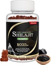 חניכיים Shilajit, Pure ההימלאיה Shilajit חניכיים עבור גברים, פורמולה עם Rhodiola Rosea, גינזנג שורש, Chaga, ויטמין D, תמיכה אנרגיה, Immune & Brain Health, non-GMO, טבעוני 60 Counta, 60 הרוזן