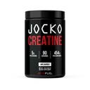 Jocko דלק Creatine Monohydrate, אבקת מיקרוסקופית טהורה לגברים ונשים, תומך צמיחה שרירים, כוח, התאוששות וקוגניציה, Unflavored, 450 גרמים, 90 משרתים