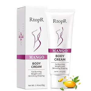מנגו Anti Cellulite Weight Loss Slimming Cream Stomach Fat Burner Natural Ingredients, Arms, THigh and Waist Fat, Anti Cellulite, Quick Slimming Women[עריכת קוד מקור | עריכה]