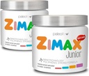 ZIMAX Junior Super Antioxidant לילדים ולמתבגרים בין 4 ל-16 שנים, 100% טבעי עם ויטמין C, מגנזיום, ויטמין D3,Curcumin, ג'ינג'ר ומינרלים