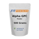 אבקת אלפא-GPC 500 גרמים, non-GMO Alpha GPC תוסף אבקת Choline, טבעוני, צד שלישי נבדק, Pre-Workout, Memory and Focus, with Scoop
