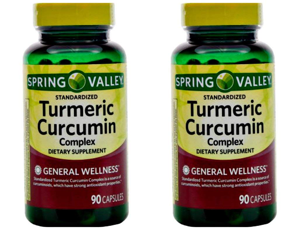 עמק האביב Standerdized Complex Turmeric Curcumin דיאטות, 500 מ"ג, 90 ספירה, 2 pk