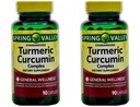 עמק האביב Standerdized Complex Turmeric Curcumin דיאטות, 500 מ"ג, 90 ספירה, 2 pk