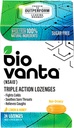 Biovanta Natural Ingredients Sugar-Free Lozenges for Cough, Cold and Sore גרון, 24 לימון דבש גרון Lozenges