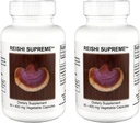תזונה עליונה Reishi העליון, 90 טהור Reishi Mushroom Vegetarian קפסולות