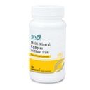 Klaire Labs SFI Health Multi-Mineral Complex Without Iron - Broad Spectrum & Hypoallergenic Essential Trace מינרלים בלנדר & Zinc, Iron-Free (100 קפסולות)