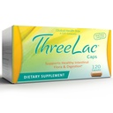 Global Health Trax GHT - ThreeLac Probiotics, 120 Count - תמיכה מקיפה עבור גברים, נשים וילדים - מערכת החיסון ו Gut Balance, Non-GMO