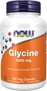 עכשיו Glycine 1000 מ"ג,100 קפסולות Veg