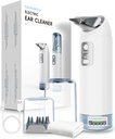אוזן Wax Removal Kit, 360° אוזניות נקי יותר, אוזן ניקוי Kit עם 4 מצבי לחץ מים, אוזניונקס Removal Kit for Safeאוזן Irrigation Flushing System w/8 Irrigation Tips, Low Noise, IP65 Water Proof