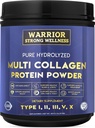 Pure hydrolyzed Multi Collagen חלבון אבקת, אבקת קולג'ן, Boost Energy, עבור Aging Skin Odyssey, Hair & Nails Growth Support, Joint Health (Unflavored)