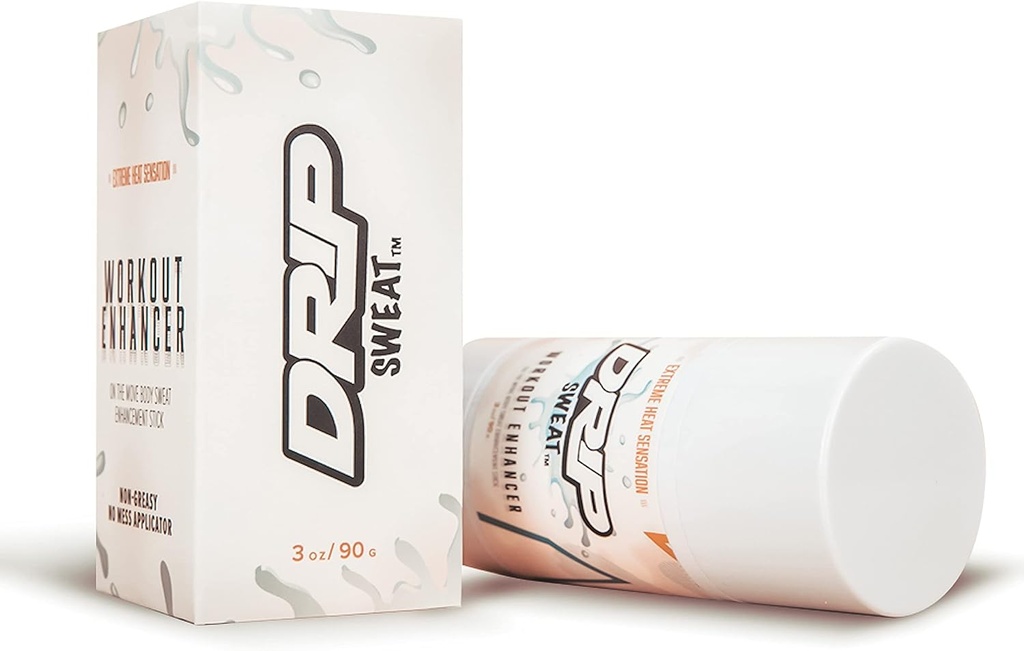 DRIP Sweat - Workout Enhancer - Natural Thermogenic Hot Slimming & Body Toning Sweat Stick for Men & Women