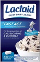 Lactaid Fast Act Lactose Intolerance Caplets, 120 Count Prevention of Gas Bloating Diarrhea גדול ביותר