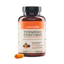 NatureWise Turmeric Curcumin 500 מ"ג עם Black Peppergels - כוח נוסף, הגדלת Absorption - 95% Curcuminoids & BioPerine עבור תמיכה Immune - Gluten-Free, non-GMO - 90 Count[3-Month Supply אספקת]