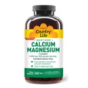 Country Life Target-Mins Calcium Magnesium תוסף בריאות העצם, 1000 מ"ג Calcium, 500 מ"ג מגנזיום, Gluten Free, 2:1 Ratio עבור אופטימיזציה אופטימאלית