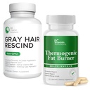 DR VITAMIN SOLUTIONS אפור שיער recined ואת שומן rmogenic שריפת בונדלה - 60 Caps כל אחד