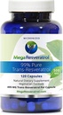 Mega Resveratrol, תרופות כיתה,99% טהור, Isolate, Micronized Trans-Resveratrol, 120 Veggie Caps, 500 מ"ג לקפסולה. תשלום מוסמך. ללא ספק no toxic Ingredients הוסיף.
