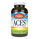 קרלסון - ACES, ויטמין A, C, E + Selenium, בריאות סלולרית & Immune Support, Antioxidant, 200 Softgels